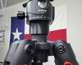 Bog Deathgrip Tripod Ball Head Adapter Kit – 1" Riser, Arca Adapter