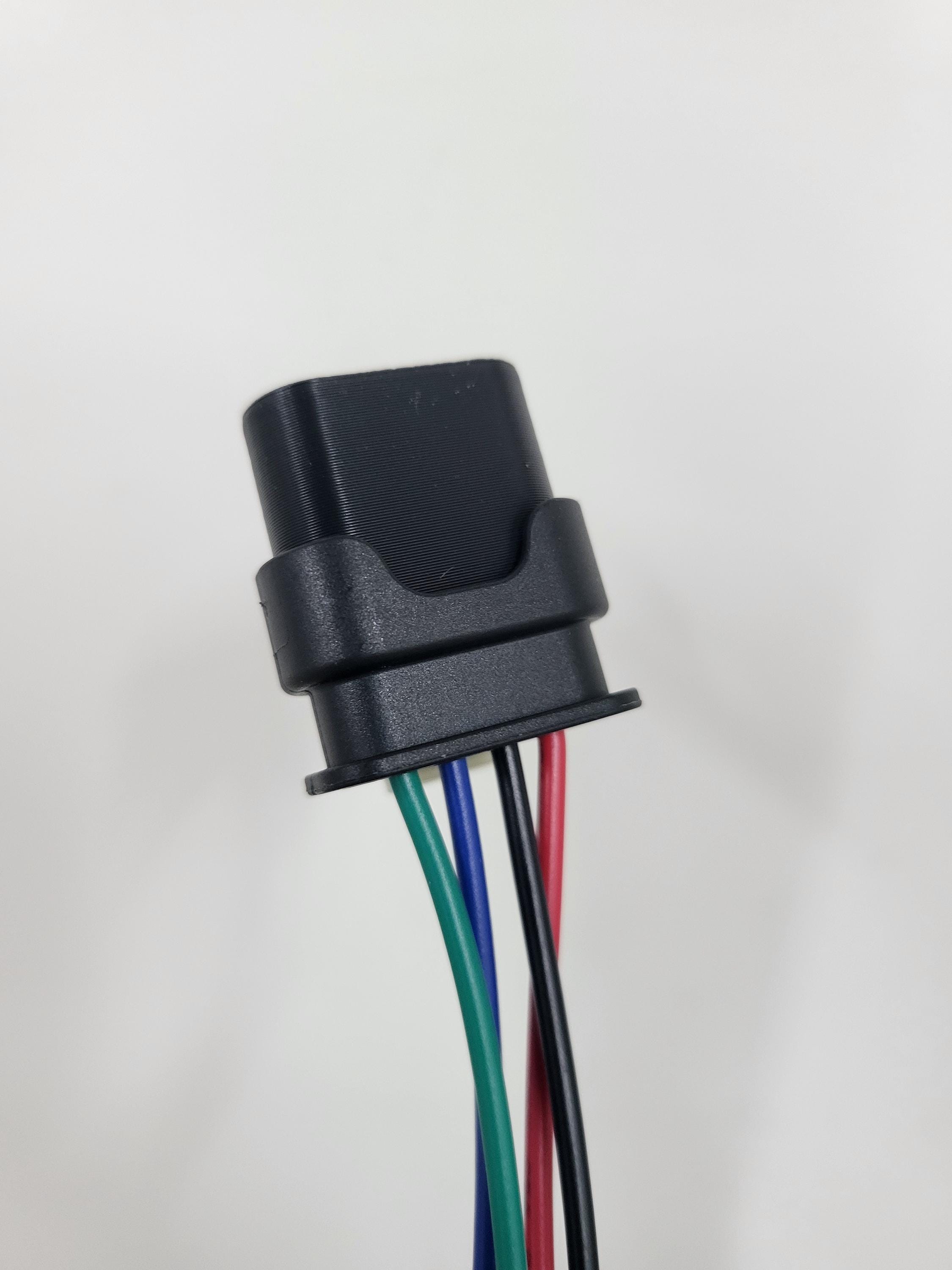 RAM 1500 Active Air Dam Connector Cap, Weatherproof Wiring Harness Plug ...