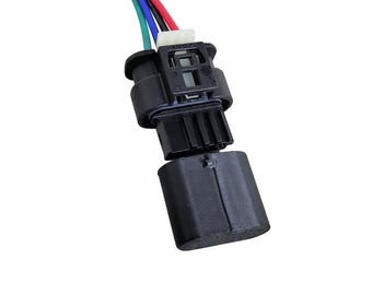 RAM 1500 Active Air Dam Connector Cap, Weatherproof Wiring Harness Plug, Made USA