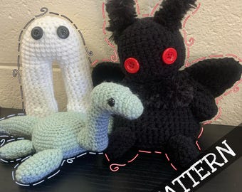 Cryptid Amigurumi - Crochet Pattern Bundle