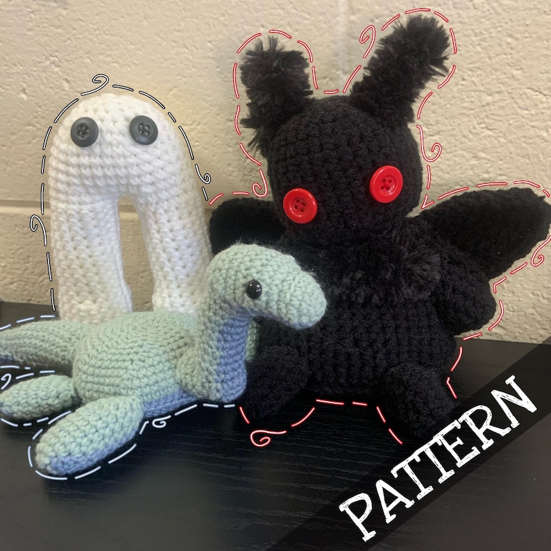 Cryptid Amigurumi - Crochet Pattern Bundle - Etsy