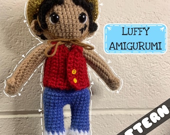 Patrón de crochet Amigurumi Rey de los Piratas