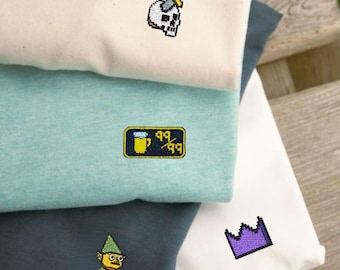 刺繍入りOSRSスウェットシャツ、RuneScapeパーカー、オールドスクールRuneScapeギフト、RuneScapeバースデーシャツ