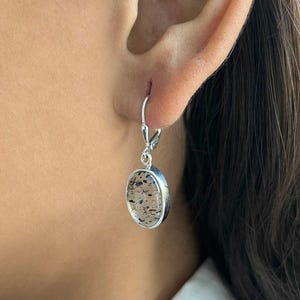 Super Seven Earring / 925 Sterling Silver Earring / Healing Gemstone / Super Seven / Gifts For Her / Oval / Statement Super Seven Earring