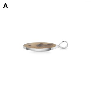 Scenic Agate Pendant / 925 Sterling Silver / Healing Gemstone / Scenic Agate Jewelry / Gift For Her / Statement Pendant image 5