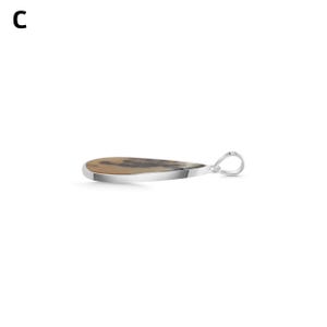 Colgante de ágata paisajística / Plata de ley 925 / Piedra preciosa curativa / Joya de ágata paisajística / Regalos para ella / Colgante llamativo imagen 13