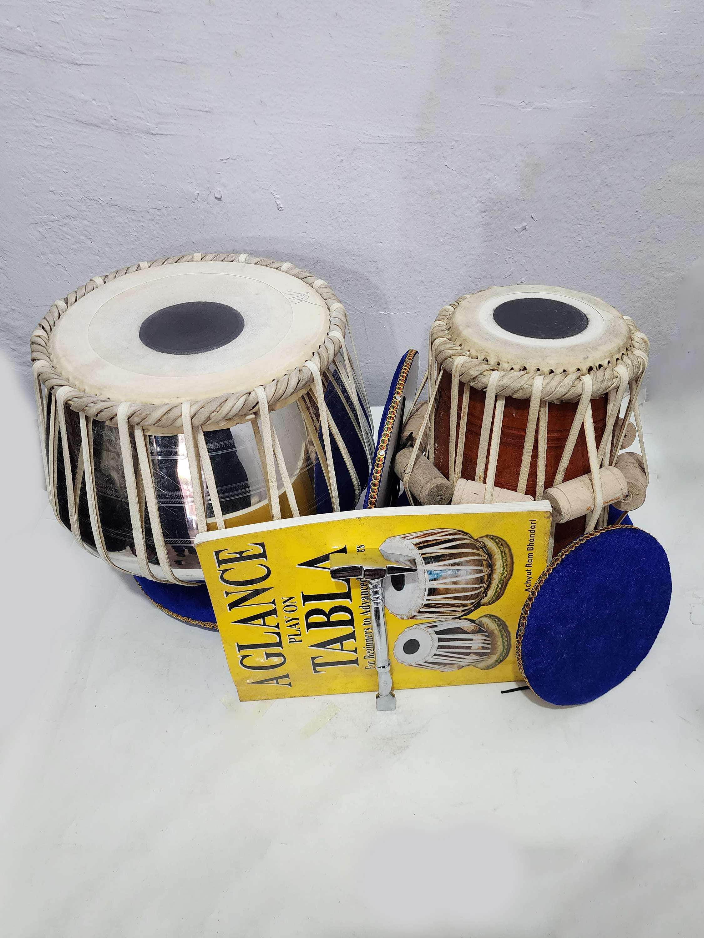 ネパールのタブラ楽器：12インチ、銅製、ブック付き - Etsy 日本