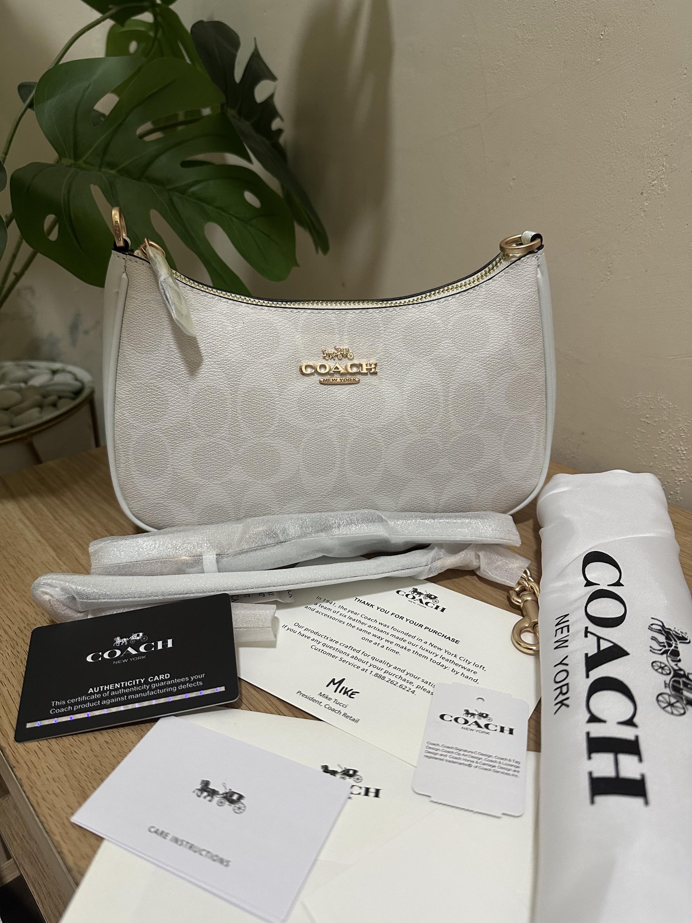 Vintage Coach Bag White - Etsy Canada