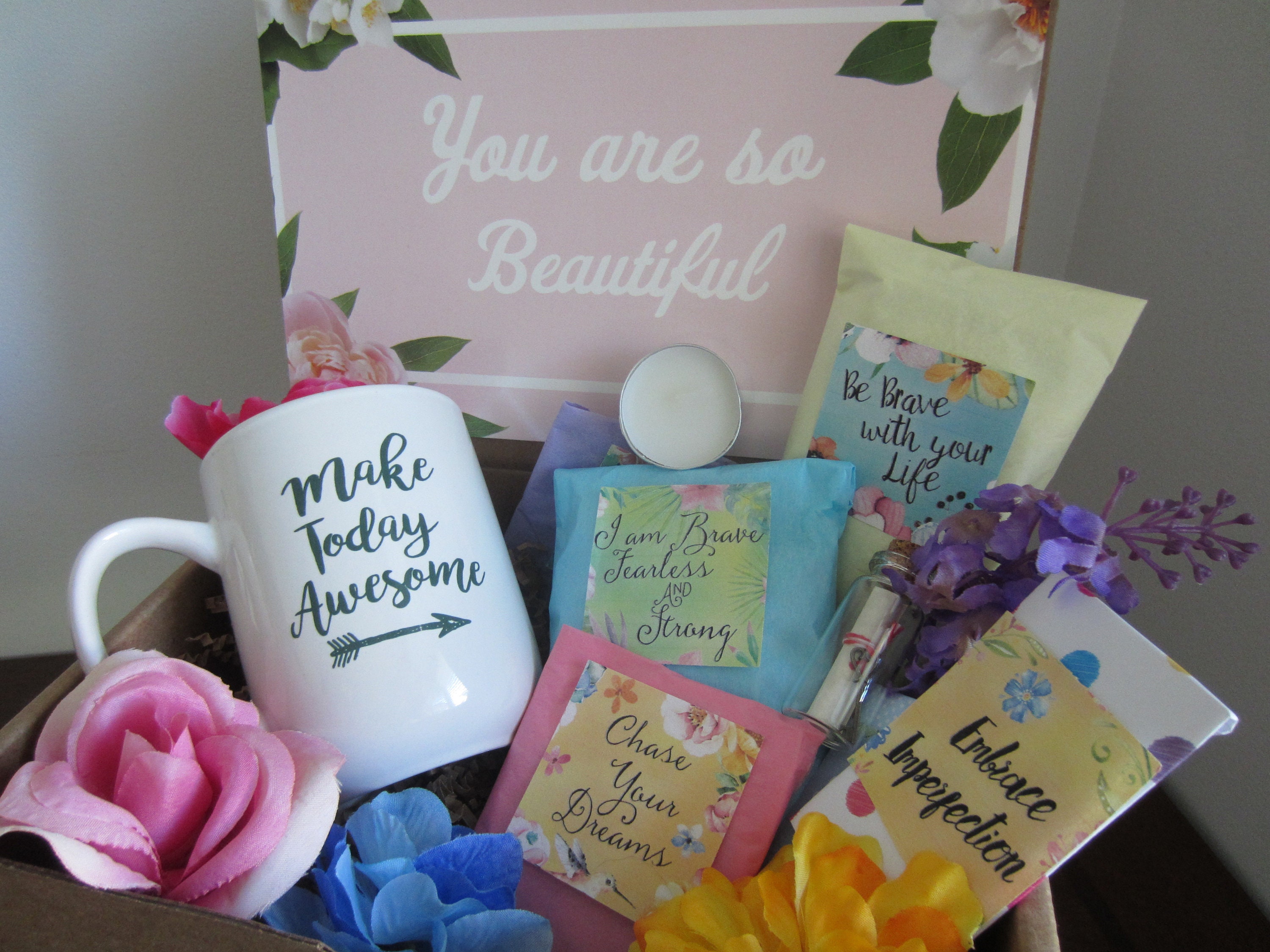 Cheer up gift cheer up box box of sunshine birthday box Etsy