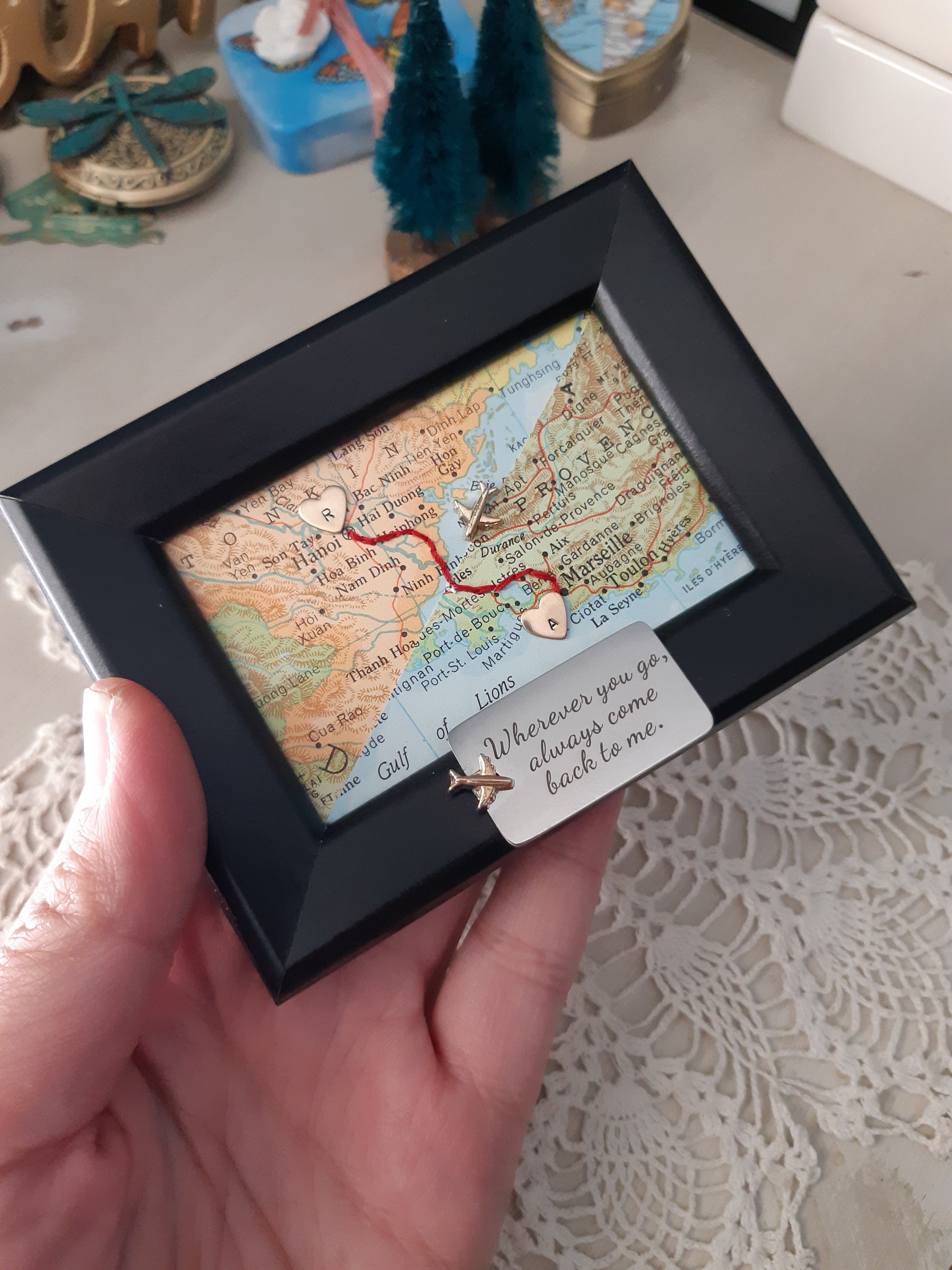 cool travel map gift