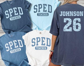 Special Education Teacher Shirt, SPED Teacher Team Tee, Personalized Special Ed Back to School Shirt, Learning Center T-Shirt, LC Sweatshirt