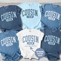 Cousin Crew Shirts: Comfort Colors Matching Family Reunion Tshirts, Cousins Vacation Tees, Baby, Toddler, Youth, & Adult, New Cousin Shirts