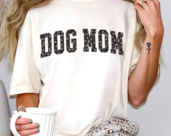Dog Mom Comfort Colors® T-Shirt, Gift for Dog Mom, Dog Lover Shirt, Dog Mama Shirt, Gift for Dog Owner, Mother's Day Gift, Dog Mom Tee
