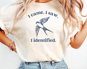 Comfort Colors® Bird Lover Shirt, Bird Nerd Shirt, Funny Bird Meme Tee, Couples Matching Bird Shirts, Gift for Bird Nerd, Bird Watcher Gift