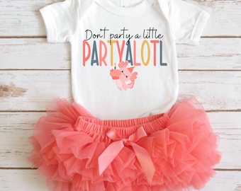 Kids Birthday Party Shirt, Axolotl Birthday Party, Family Matching Birthday Tshirts, First Birthday Party Tees, Cute Axolotl Party Shirt