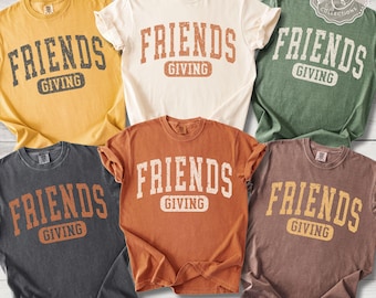 Friendsgiving Shirt, Friendsgiving Gift, Matching Friendsgiving Tees, Friendsgiving Group Matching T-Shirts, Friendsgiving Sweatshirt