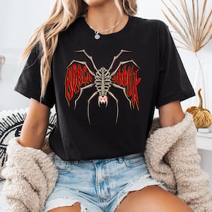 Arachybbuk Tshirt, Indie Band Tshirt, Rock Music Groupie Shirt, Indie Rock Tee, Gothic Spider Tshirt, Rock Band Tshirt