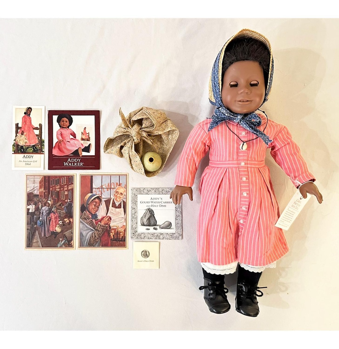 Vintage American Girl Addy Walker Doll Pleasant Company 1993 Original ...