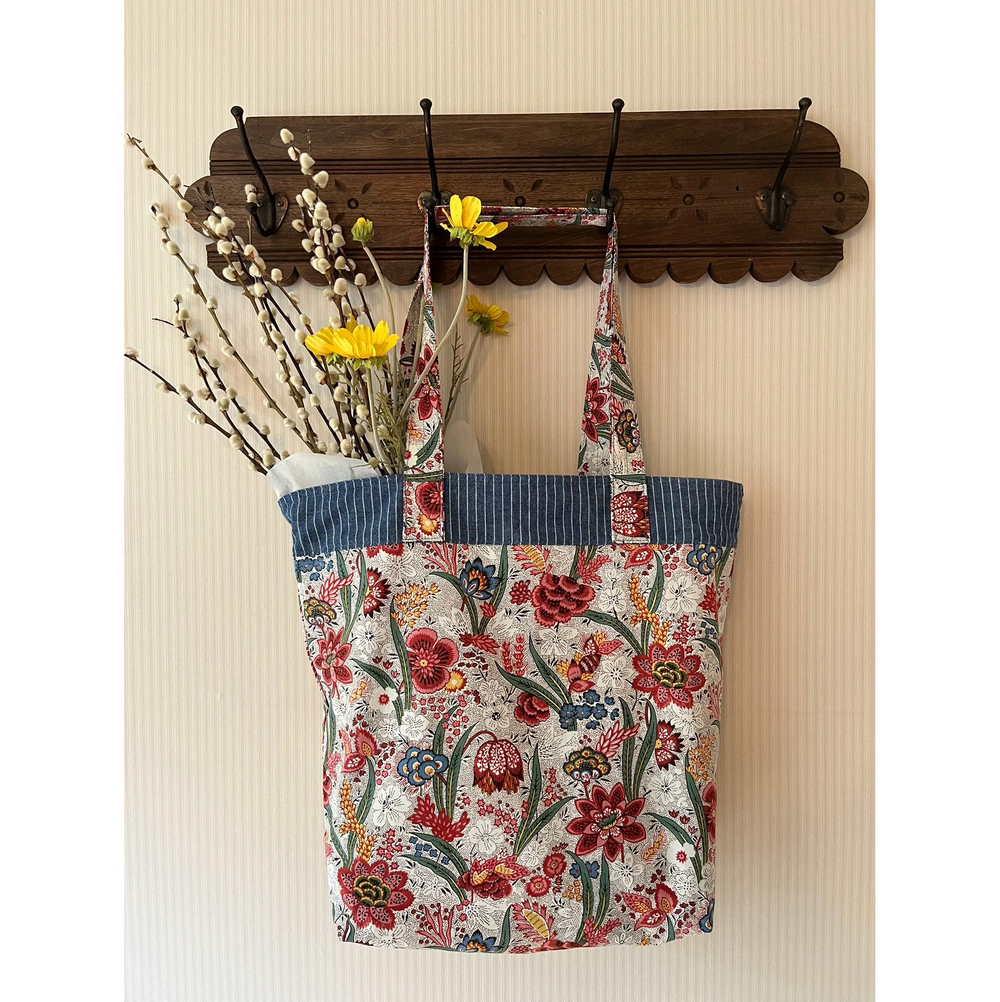 Vintage Ralph Lauren Floral Bag - Etsy