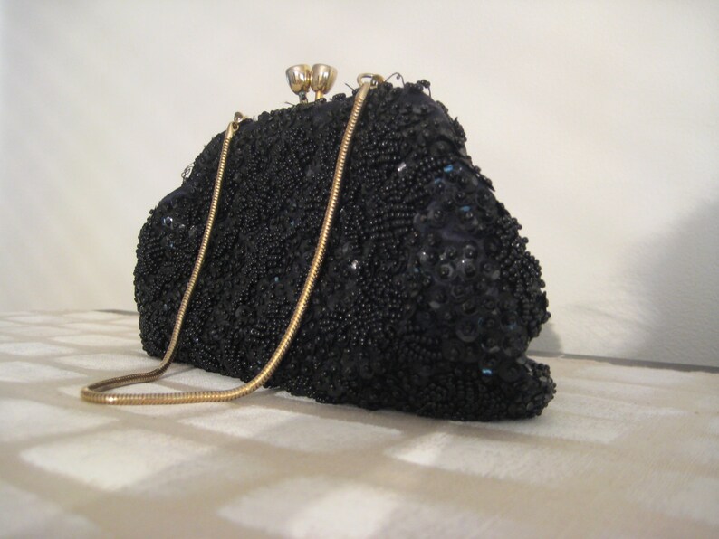 little black clutch