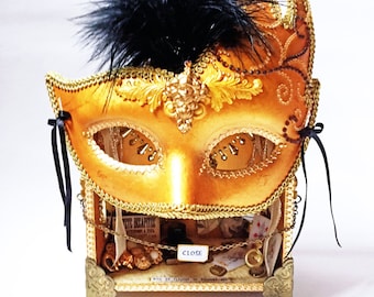 Venetian Masquerade Carnival Curio Shoppe Diorama