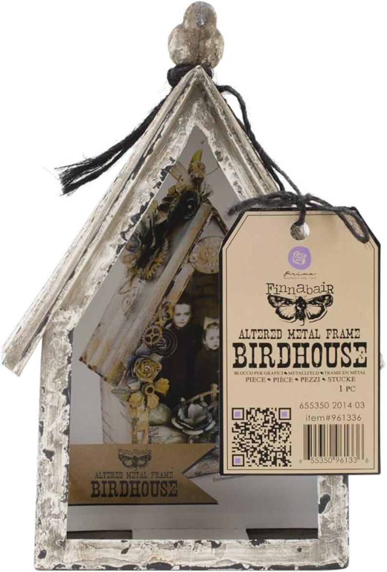 Prima Marketing Metal Alterables Metal Birdhouse