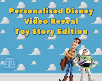 Toy Story - Personalised Surprise Video, Surprise Trip Reveal for your Magical Trip