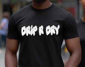Urban Drip Tee -Black