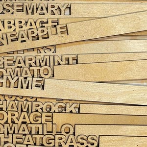 Garden Markers, Herb Markers, Plant Markers, Gardening Gifts for Mom,