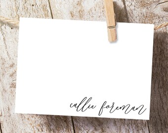 FLAT Thank You Cards(8pk). Custom Thank You Notes. Personalized Stationery. Notecard. Personalized. Stationary. Note Card. Stationery.