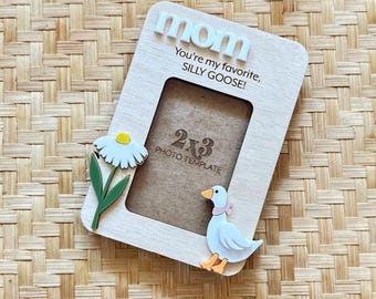 Goose Fridge Magnets Personalized Photo Frame