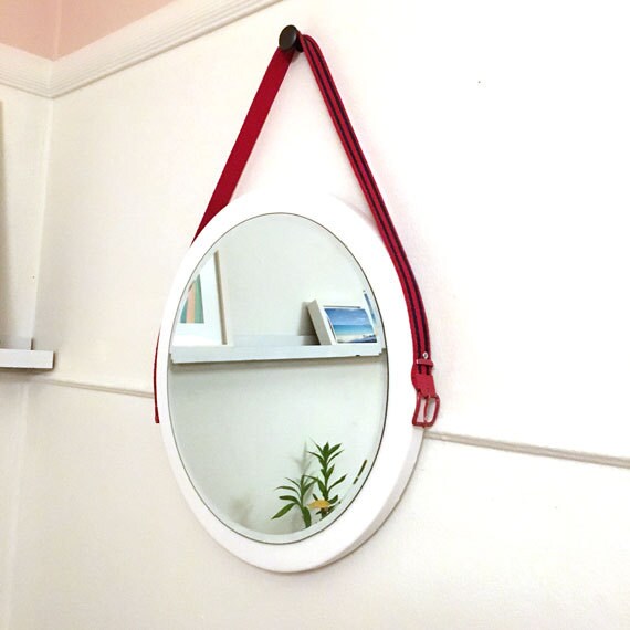 16 Round Mirror Nautical Boathouse Natural Rope Summer Beach House Decor