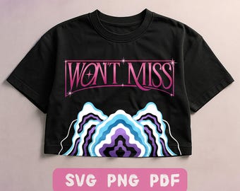 Mira Wont Miss Shirt, PNG, SVD, PDF. Kpop Demon Hunters (Digital Download)