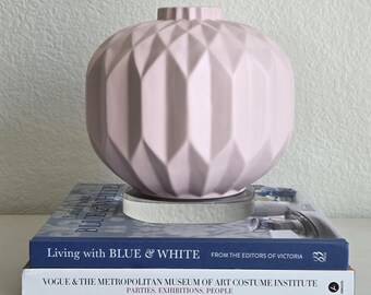 Scandinavian Matte Pink Ceramic Decor Vase