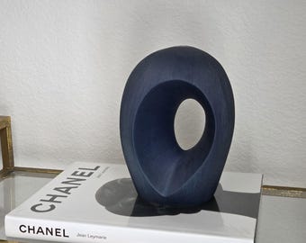 Blue Abstract Artura Vase