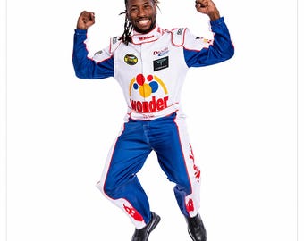 Talladega Nights The Ballad of Ricky Bobby Go Kart Racing Suit: Racing Costume For halloween