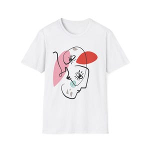 Artistic Graphic Tee: Unisex Softstyle Cotton T-Shirt