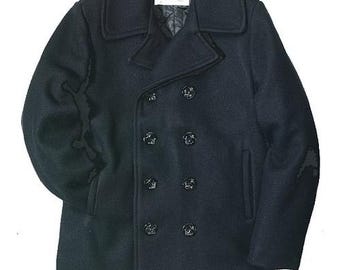 Men’s U.S. Navy Peacoat by Schott Brothers 740N