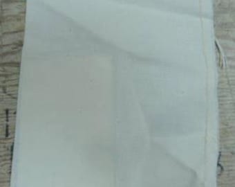 US Military 6″ x 9″ White Cotton Mailing Bag (QTY 5)
