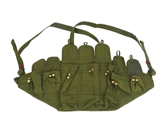 Vintage Chinese Military Bandoleer