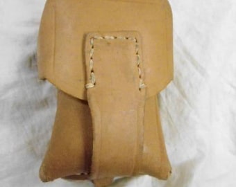 Serbian Army Leather Magazine Pouch