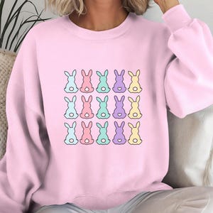 Easter Bunny Tee - Cute Easter T-Shirt, Easter Bunnies Sweatshirt, Easter Rabbit Onesie, Easter Bunny Youth Shirt, Easter Gift Idea