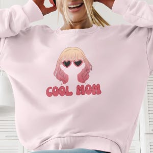 Cool Mom Tee - Unique Mother&#39;s Day Gift, Cute Graphic T-Shirt for Moms, Stylish & Comfy Apparel, Perfect for Celebrating Moms, Gift for Her