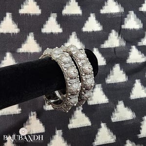 Oxidized Kada Bangles: Tribal Boho Indian Jewelry