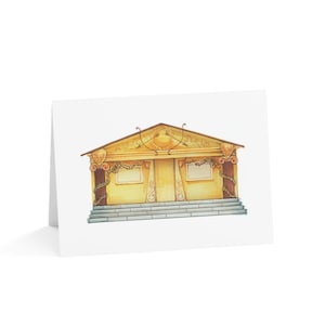 Greeting Cards, Apollo Cabin Design - Handwritten Notes, Camp Half-Blood Stationery Set, Unique Birthday Card, Thinking of You Card.