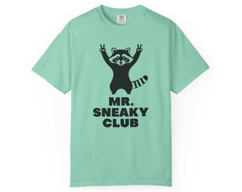 Camp Half-Blood Raccon T-shirt, Demigod Fan Apparel, Mr Sneaky Design, Unisex Tee, Austin Bandit Shirt
