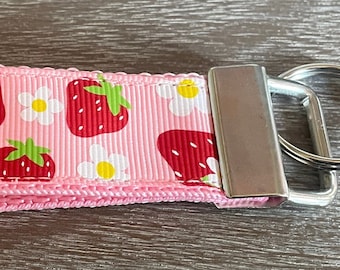 Strawberries Key-ring (key-chain / key-fob)