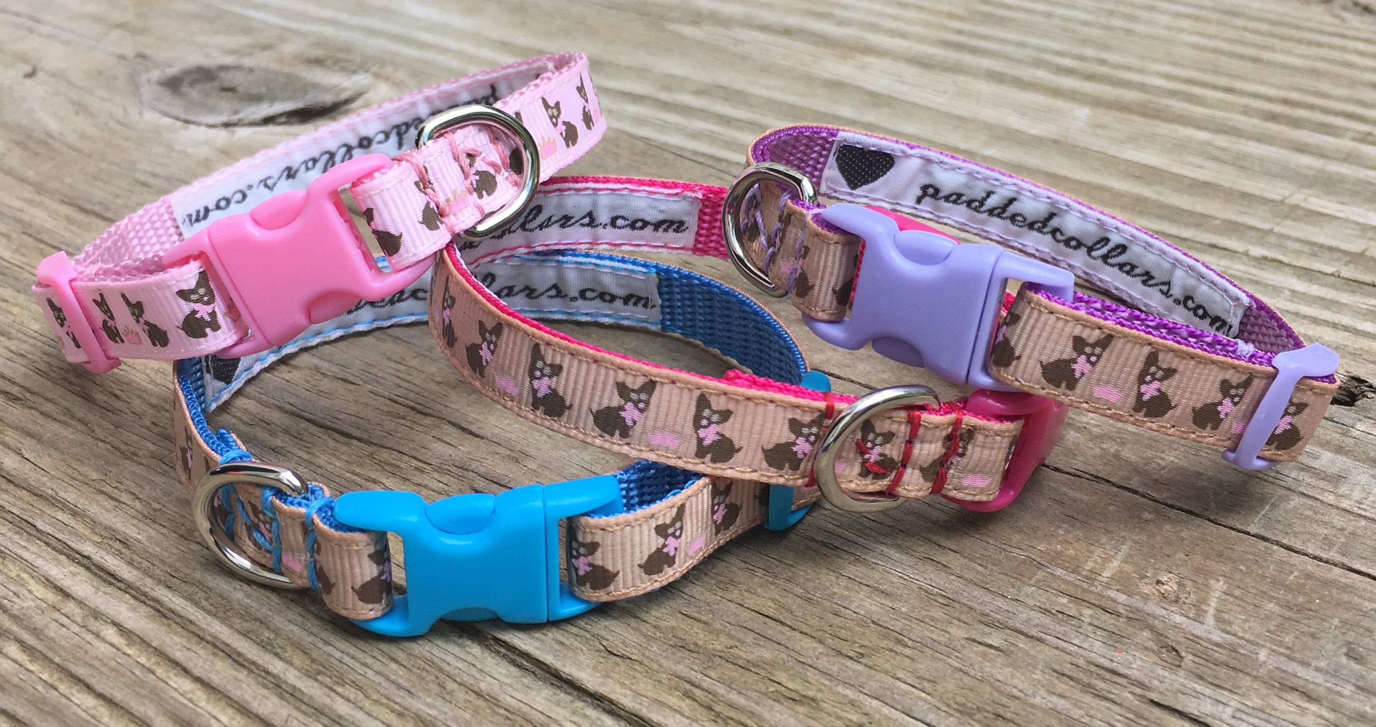 3/8 width Chihuahua / Teacup Dog & Puppy Collars Etsy