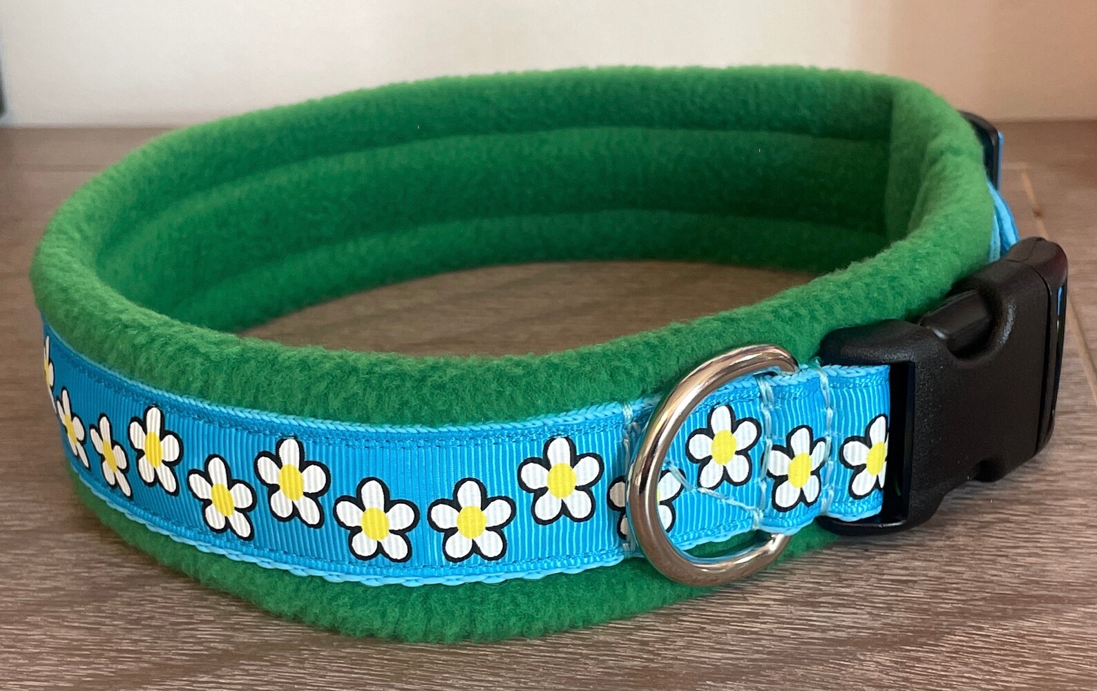 WIDE Width Padded Prints Dog Collars made to Measure Etsy