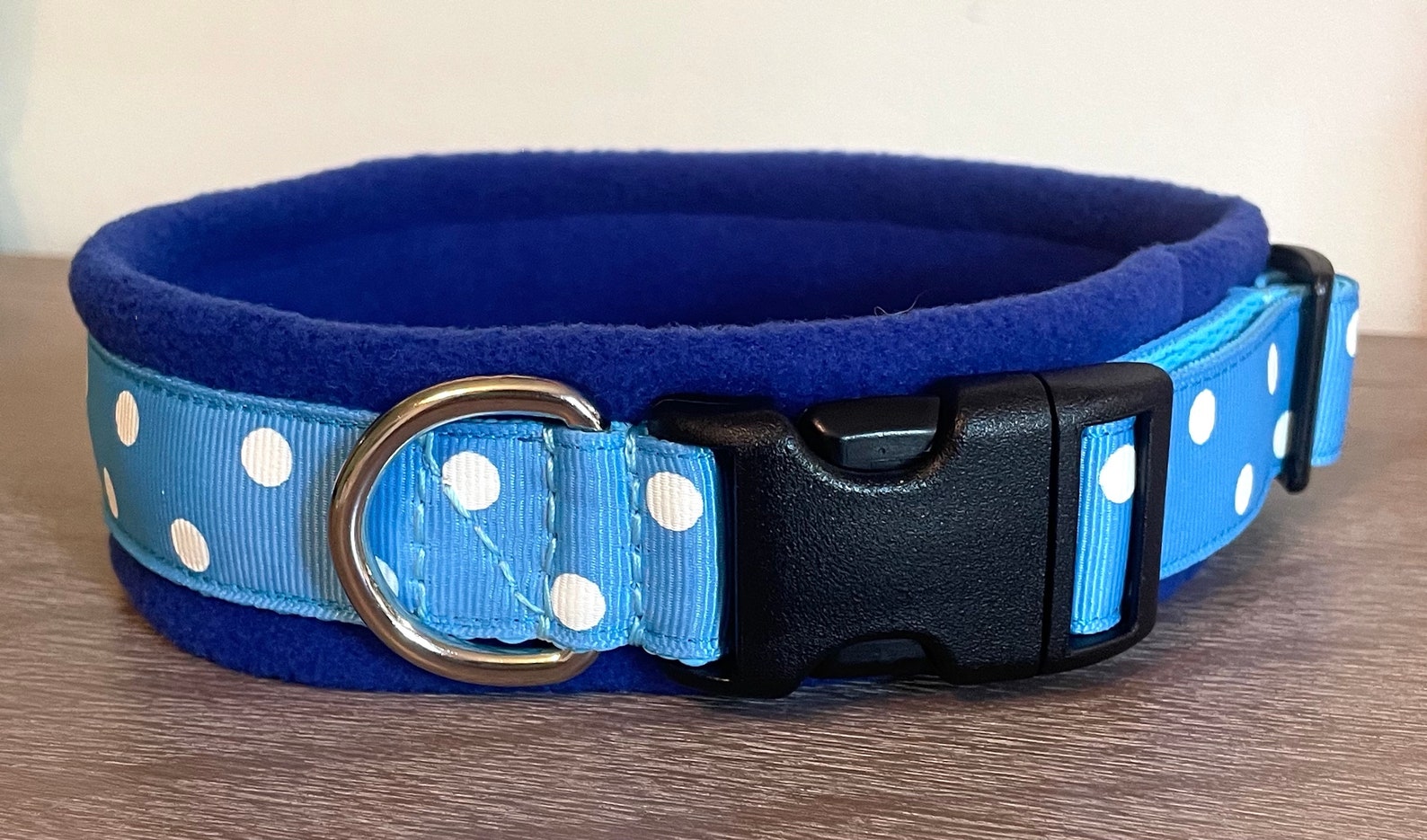 WIDE Width Padded Prints Dog Collars made to Measure Etsy